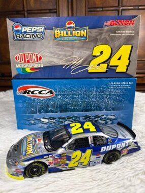 Vintage Jeff Gordon #24 DuPont Pepsi Billion Dollar 2004 Monte Carlo 1:24 Car